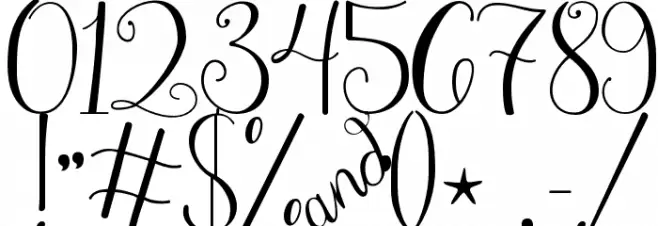 Janda Stylish Script 字体 其它煤焦