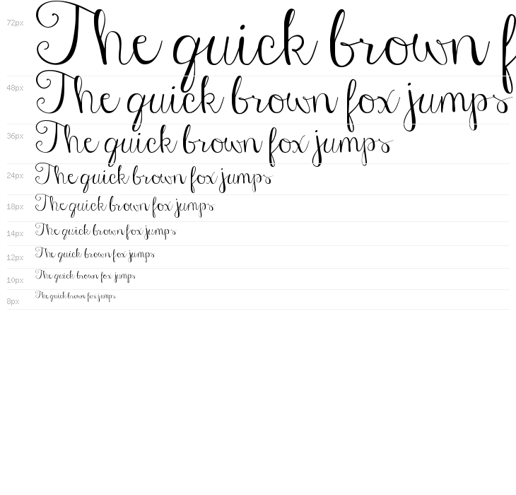 Janda Stylish Script Waterfall