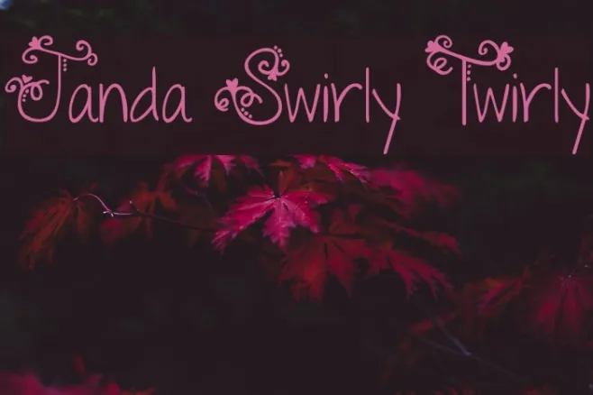 Janda Swirly Twirly Example 2