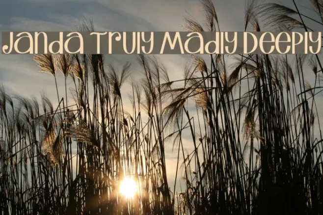 Janda Truly Madly Deeply Example 3