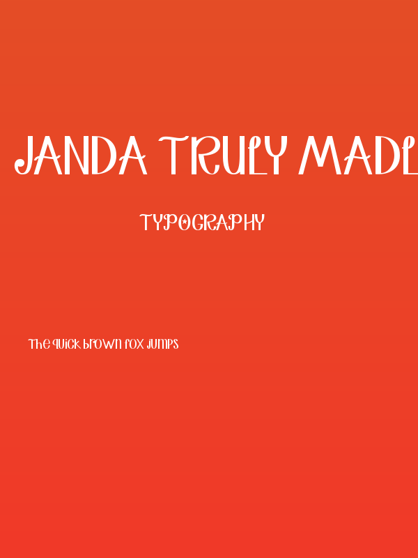 Janda Truly Madly Deeply Poster