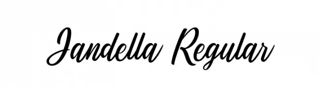 Jandella Regular  Fuentes Gratis Descargar