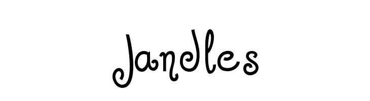 Jandles  Free Fonts Download