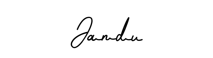 Jandu  フリーフォントのダウンロード