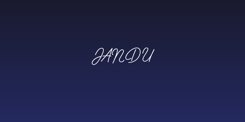 Jandu Social Header