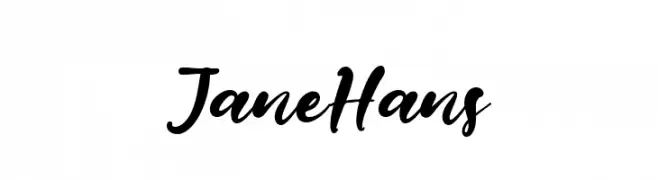 Jane Hans  免费字体下载