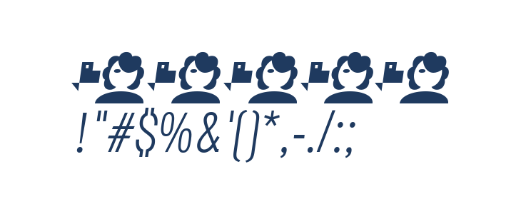 Jane Roe Light Italic Other Characters