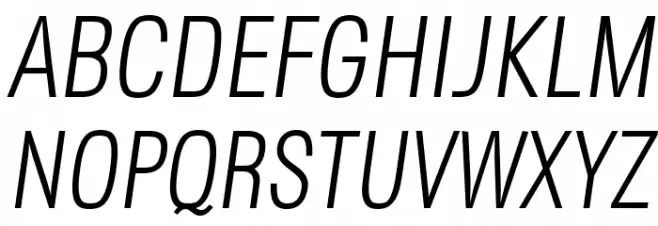 Jane Roe Light Italic Schriftart Groß