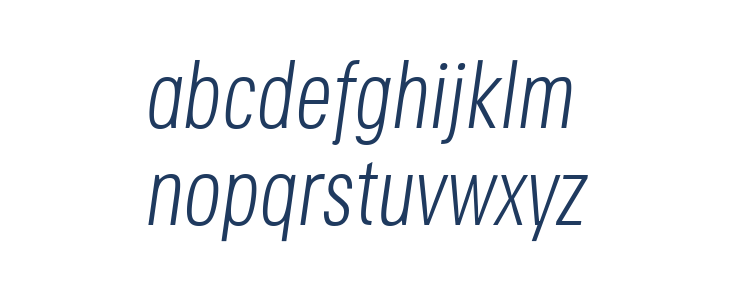 Jane Roe Light Italic Lowercase