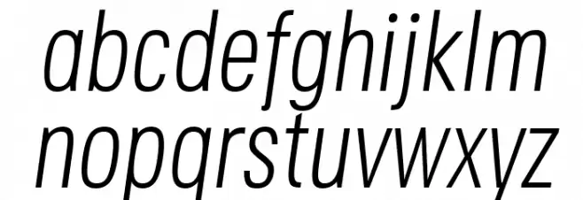 Jane Roe Light Italic Fuentes MINÚSCULAS