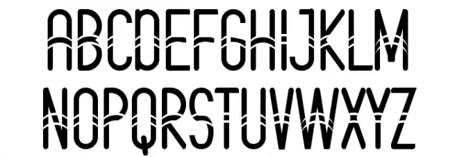 Jane Saloman Demo Slice Font OTHER CHARS