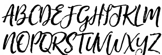 JaneAustin Font Litere mari