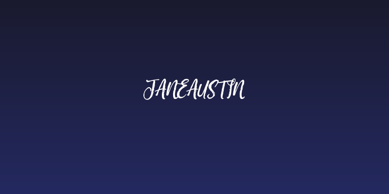 JaneAustin Social Header