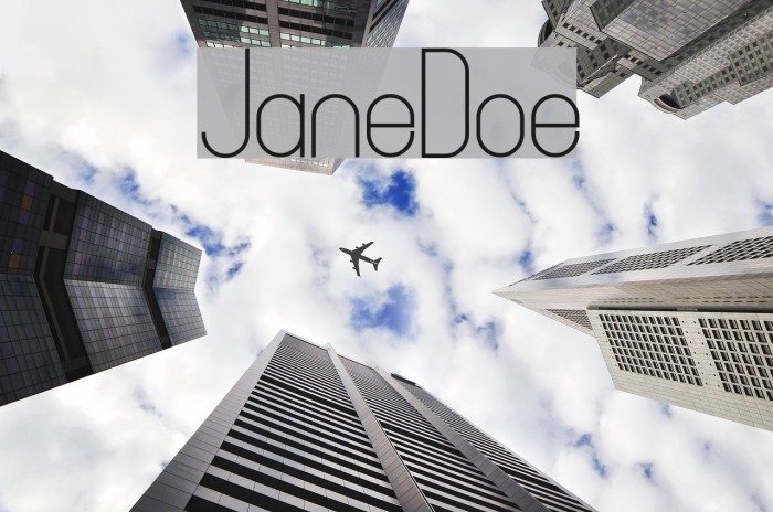JaneDoe Example 3