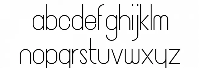 JaneDoe Caratteri MINUSCOLO