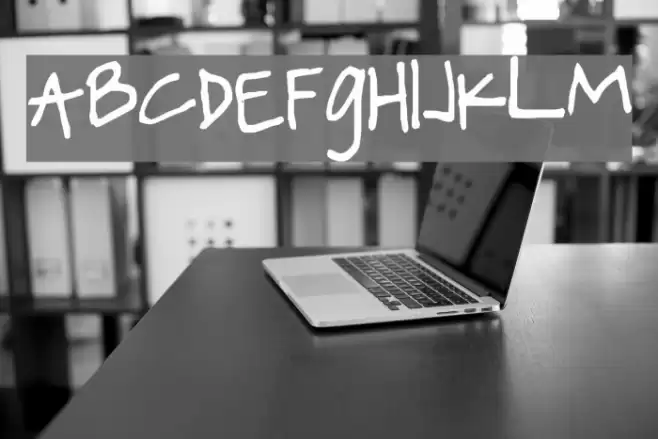 Janelleshand Font examples