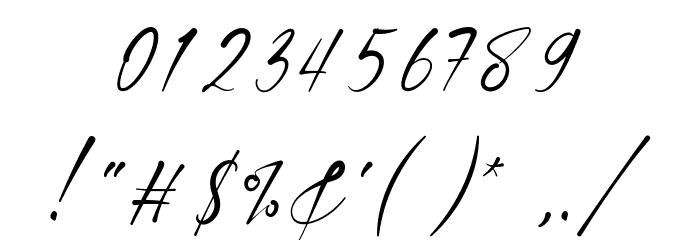 Janelotus-Demo Font OTHER CHARS