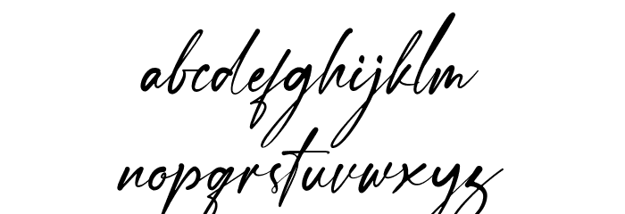 Janelotus-Demo Font LOWERCASE