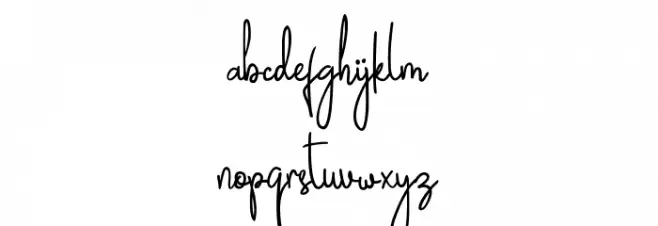JanesvilleScript خط أحرف صغيرة