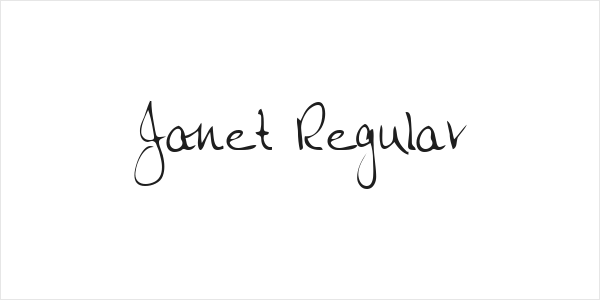 Janet Regular Logo