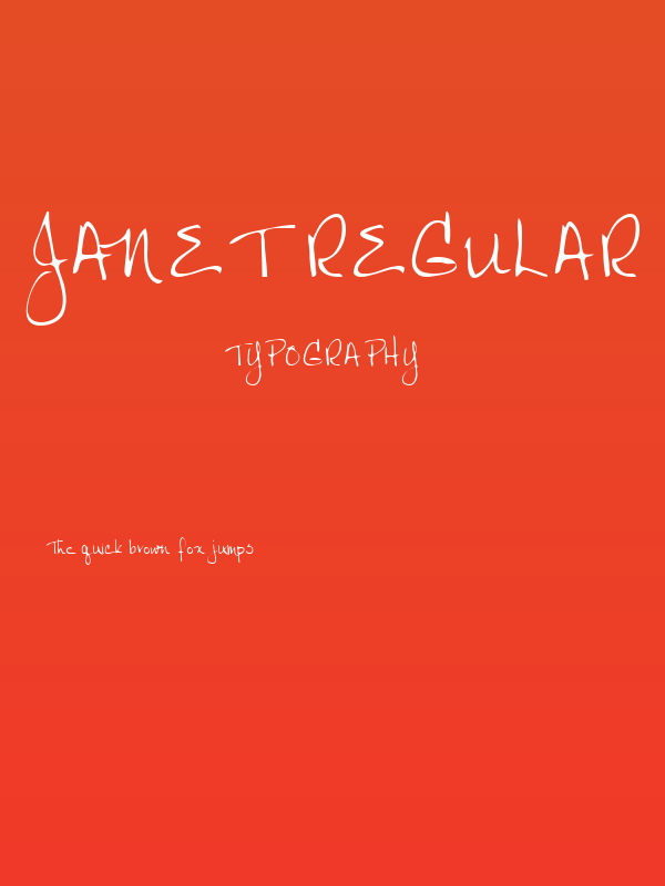 Janet Regular Poster