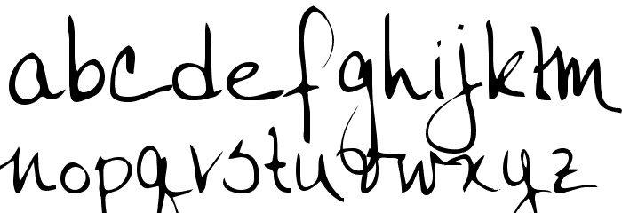 Janet Regular Font LOWERCASE