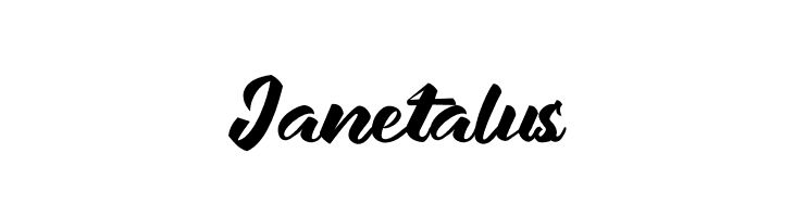 Janetalus  Free Fonts Download