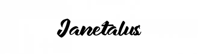 Janetalus  フリーフォントのダウンロード
