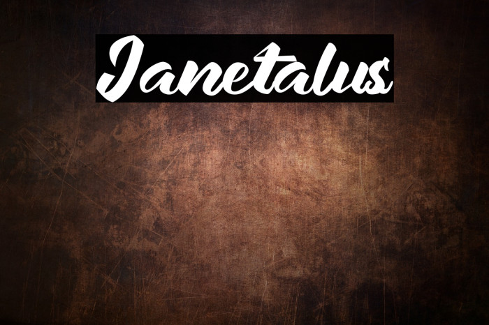 Janetalus Example 1
