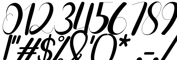 Janetha Hasley Italic Font OTHER CHARS