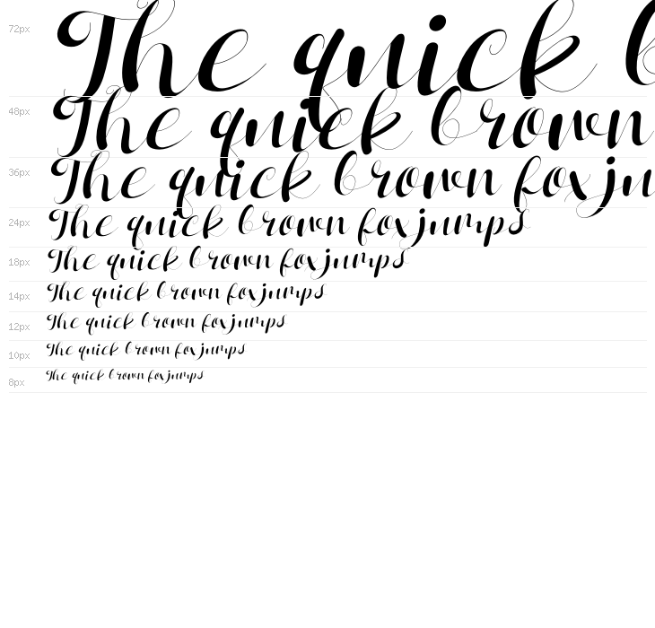 Janetha Hasley Italic Waterfall