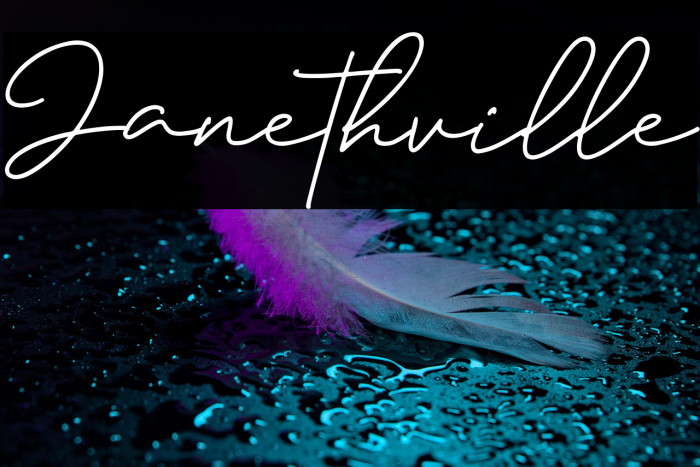 Janethville Example 1