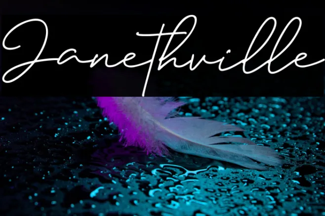 Janethville Example 1