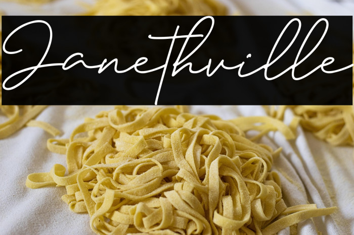 Janethville Example 2