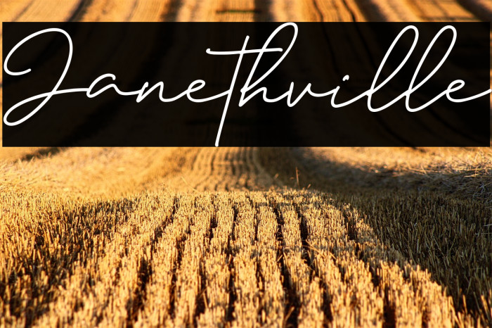 Janethville Example 3