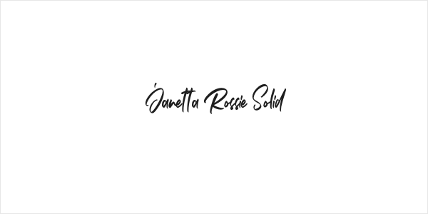 Janetta Rossie Solid Logo