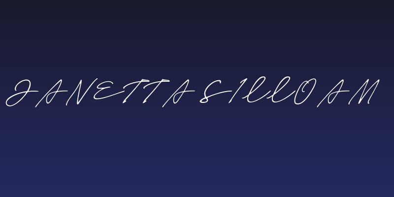 Janetta Silloam Social Header