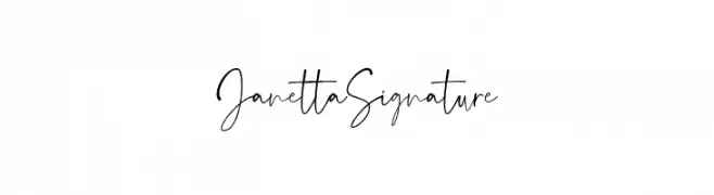 JanettaSignature  Fuentes Gratis Descargar