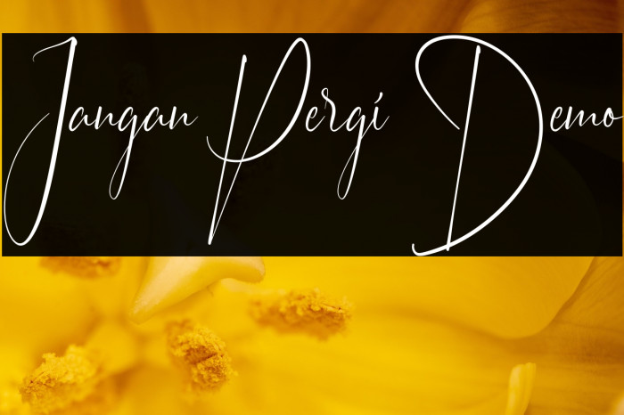 Jangan Pergi Demo Example 1