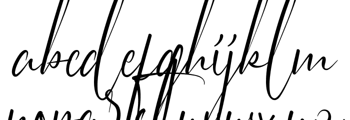 Jangan Pergi Demo Font LOWERCASE