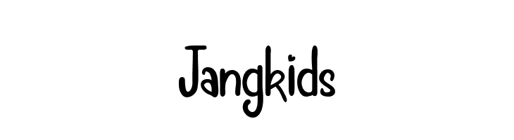 Jangkids  フリーフォントのダウンロード