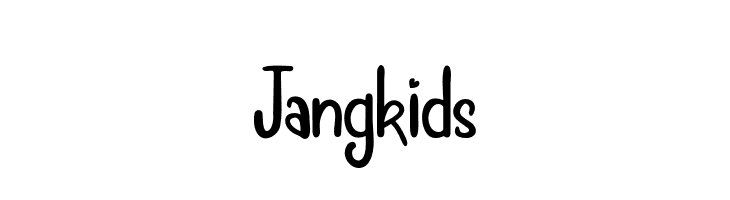 Jangkids  免费字体下载