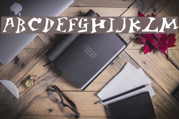 Jangly Bounce Font examples