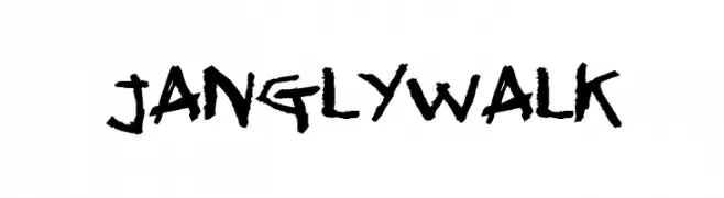 Jangly walk  Free Fonts Download