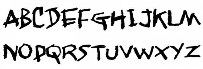 Jangly walk Font Litere mari