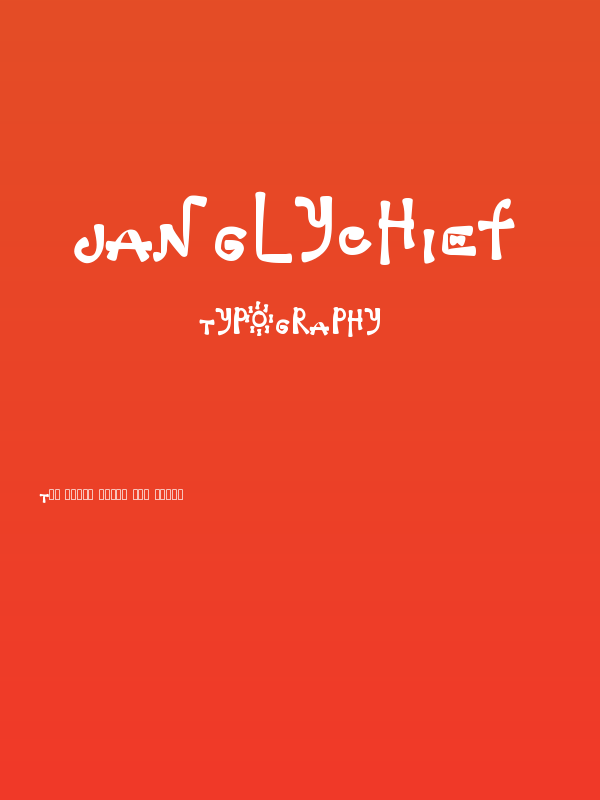 JanglyChief Poster