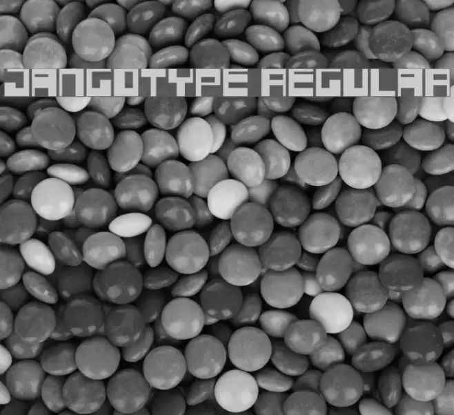 Jangotype Regular Font examples