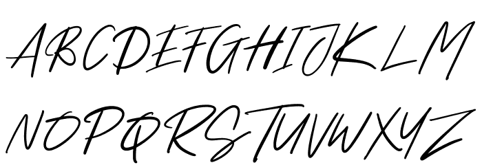 Jangthai Font UPPERCASE
