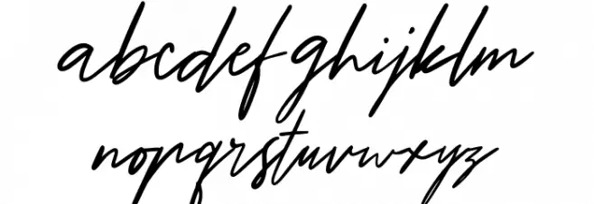 Jangthai Font LOWERCASE