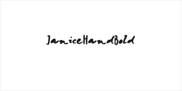 JaniceHandBold Logo